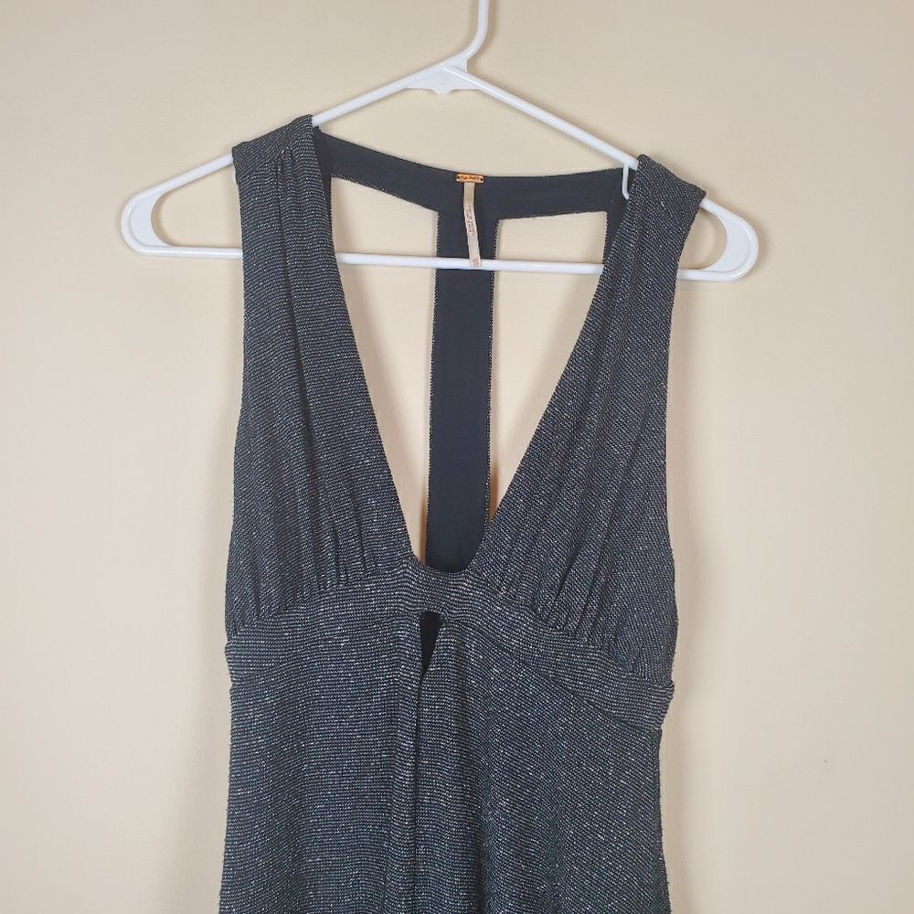 Free People Black Sparkly Dance of the Night Dress XS - Picture 2 of 9